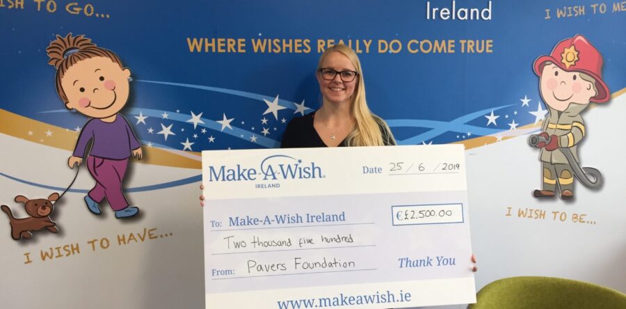 Make a Wish Ireland Receives £2,500 Following Employee Vote