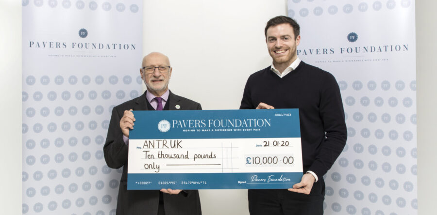 Antibiotic Research UK receives £10,000 from the Pavers Foundation!