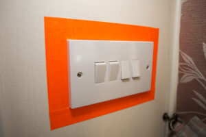 An adapted light switch