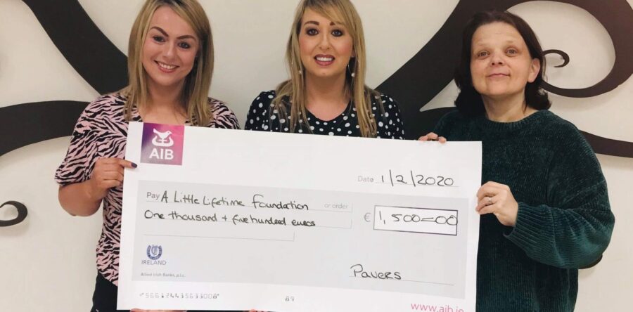 A Little Lifetime Foundation receives £1,500 to support bereaved families