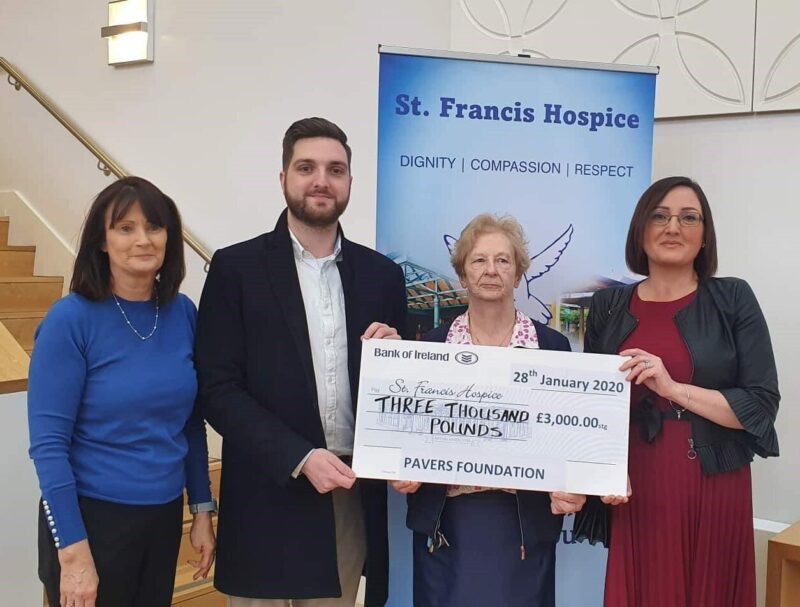The Pavers Foundation Gives a Helping Hand to St. Francis Hospice
