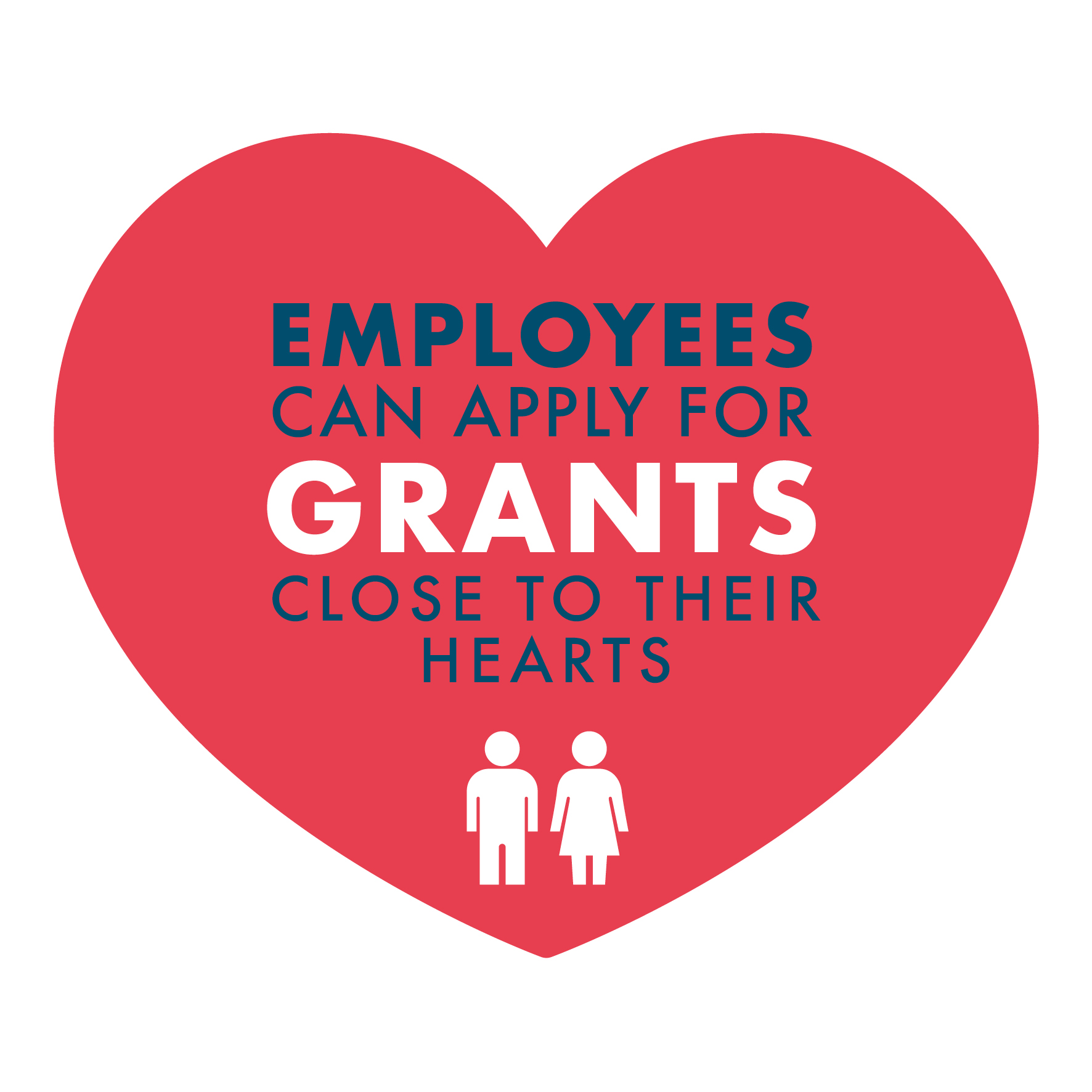 Employees can apply for grants close to their hearts
