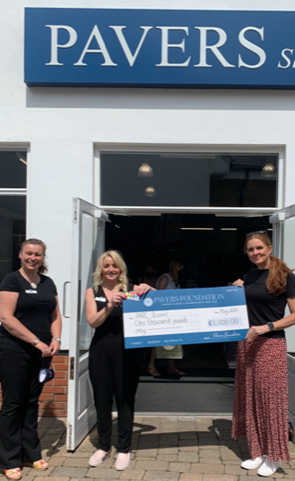 Pavers Foundation Gives £1,000 to Essex Children’s Play Centre